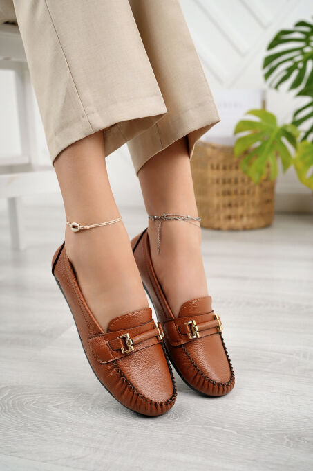 Khayt Daisy Casual Günlük Kadın Babet Ayakkabı - 1