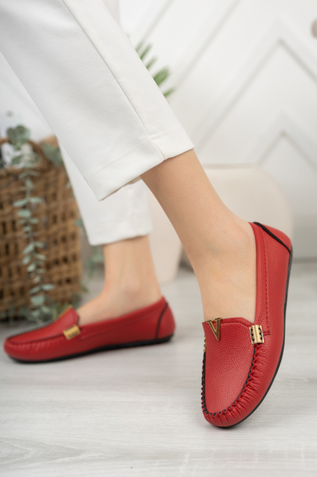 Khayt Flora Casual Günlük Kadın Babet Ayakkabı - 4