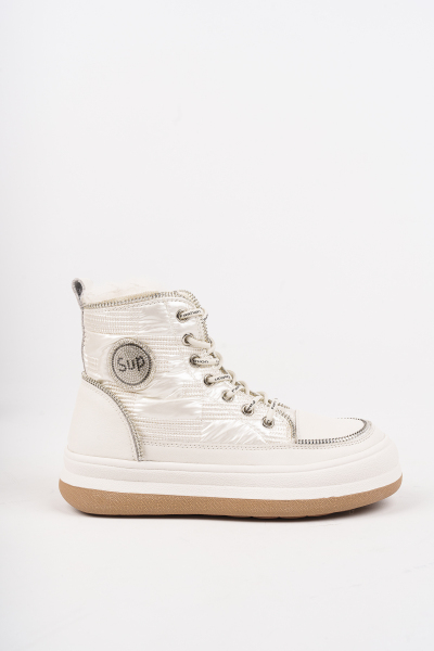 Khayt Hermosa Su Geçirmez Kürklü Kaymaz Taban Kadın Bot - 3