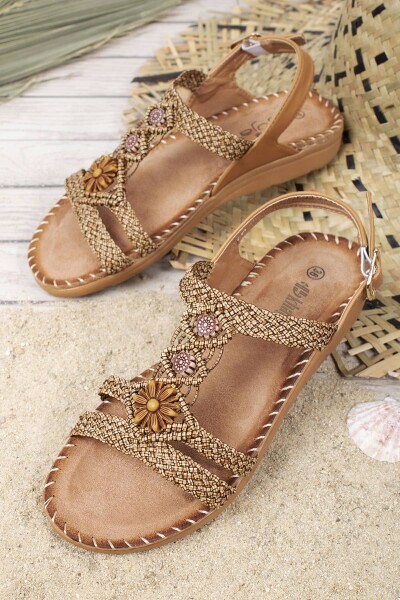 Khayt Julia Anatomik Fashion Günlük Kadın Sandalet - Khayt